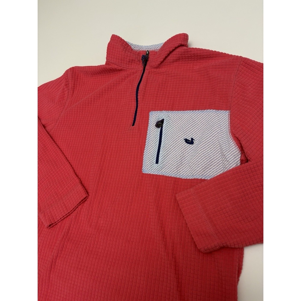 Southern Marsh FieldTec Dune Pullover Waffle Knit Pink Size Large